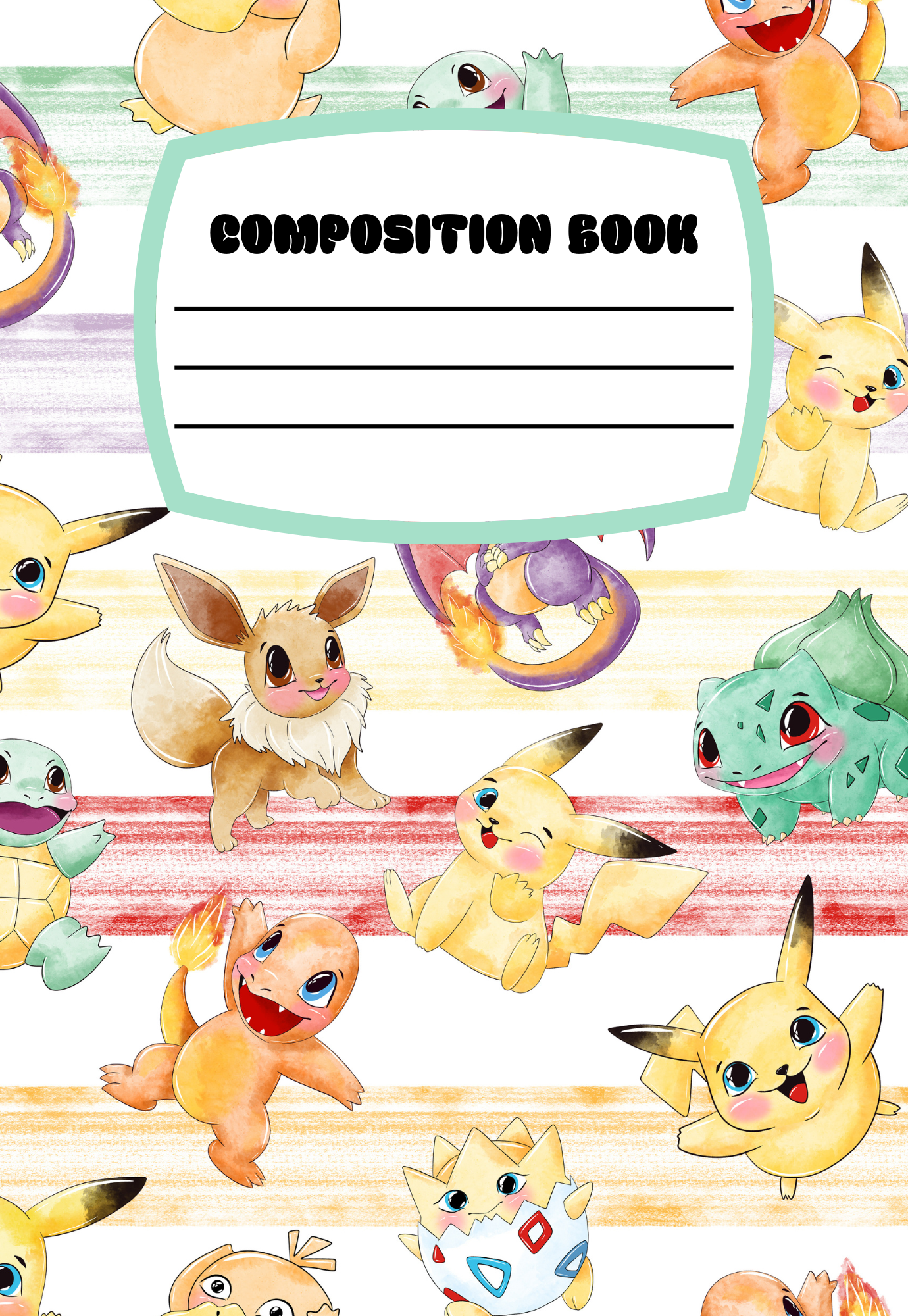 Poke Y & Friends *new* Notebook | Print