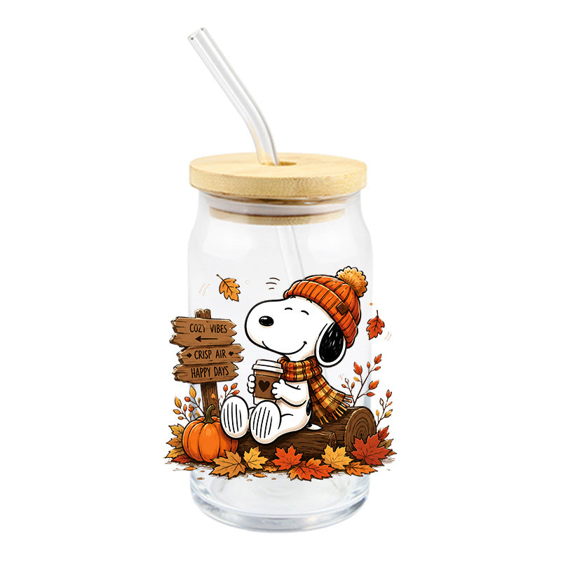 Fall Snoopy | UVDTF Decal