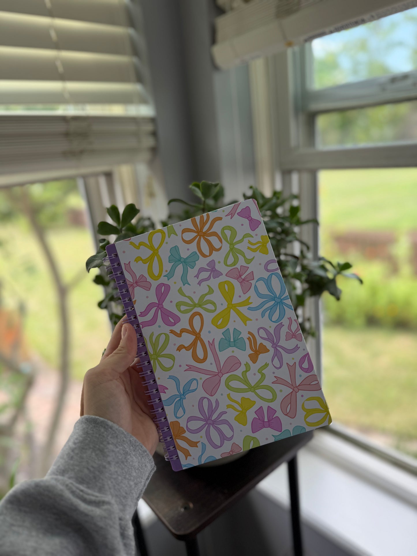Neon Bows Notebook | Print