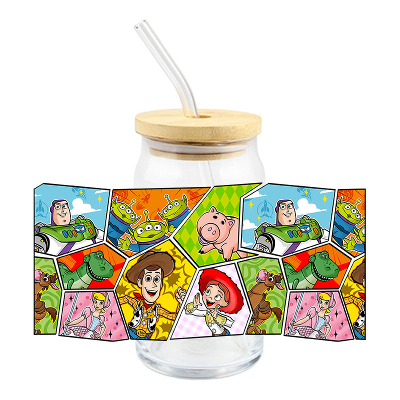 Toy Movie Puzzle | UVDTF Cup Wrap