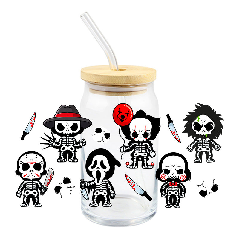 Horror Characters | UVDTF Cup Wrap