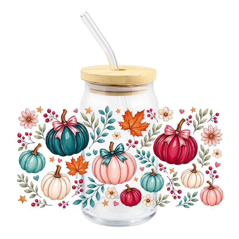 Fall Colored Pumpkins | UVDTF Cup Wrap