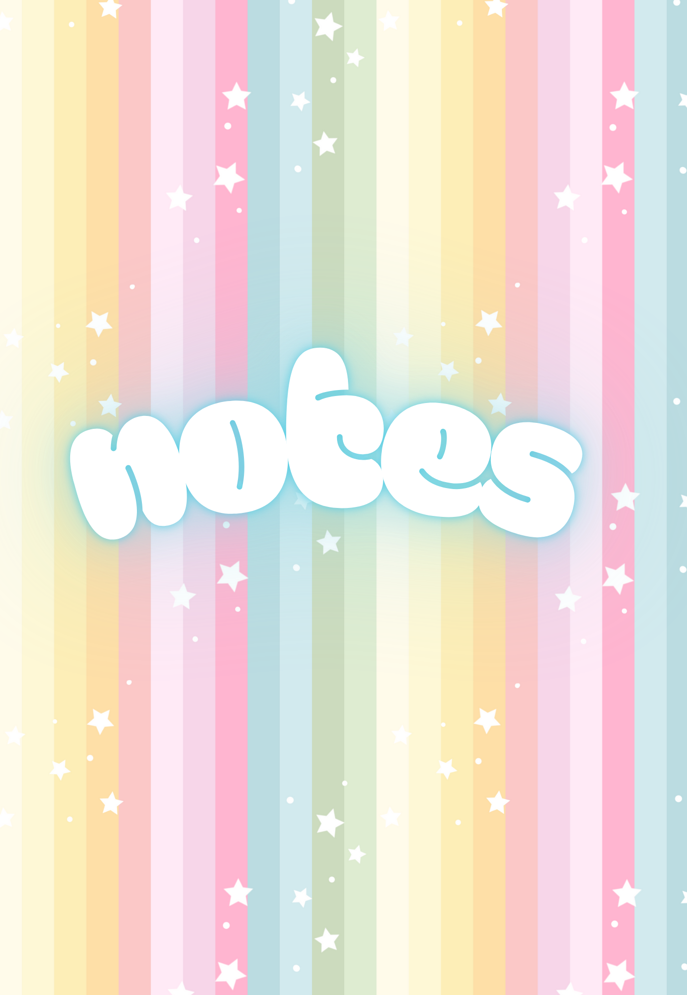 Pastel Striped Notes Notebook | Print