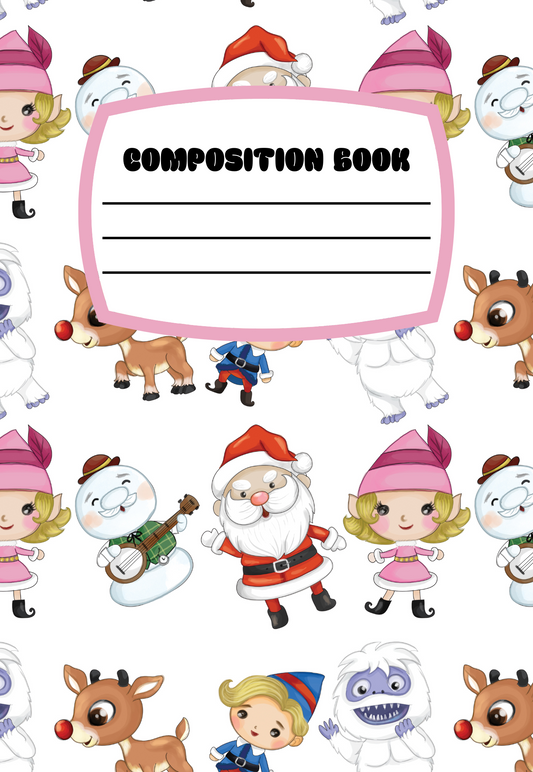 NEW! Rudolph & Friends Notebook | Print