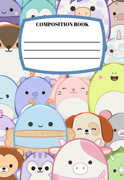 Squish Notebook | Print | Your Choice