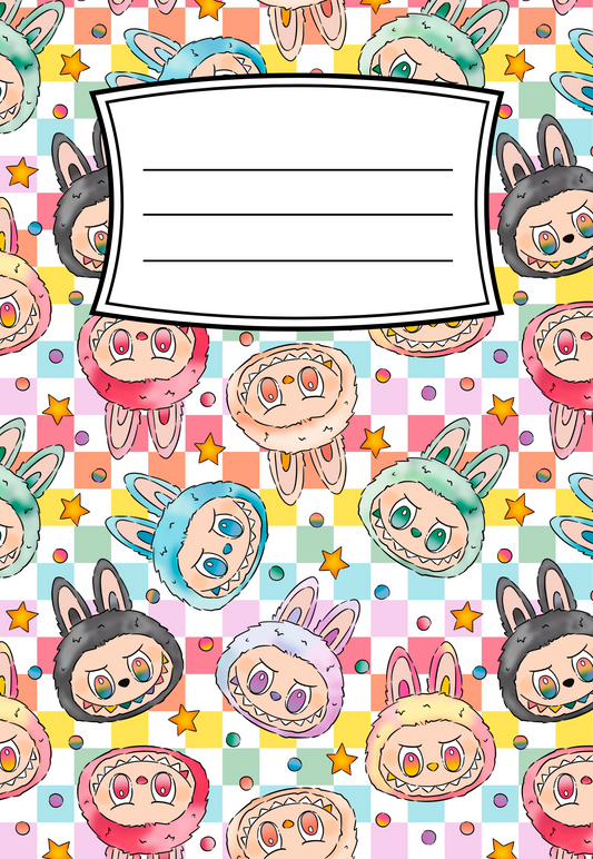 Checkered La Bu Notebook | Print