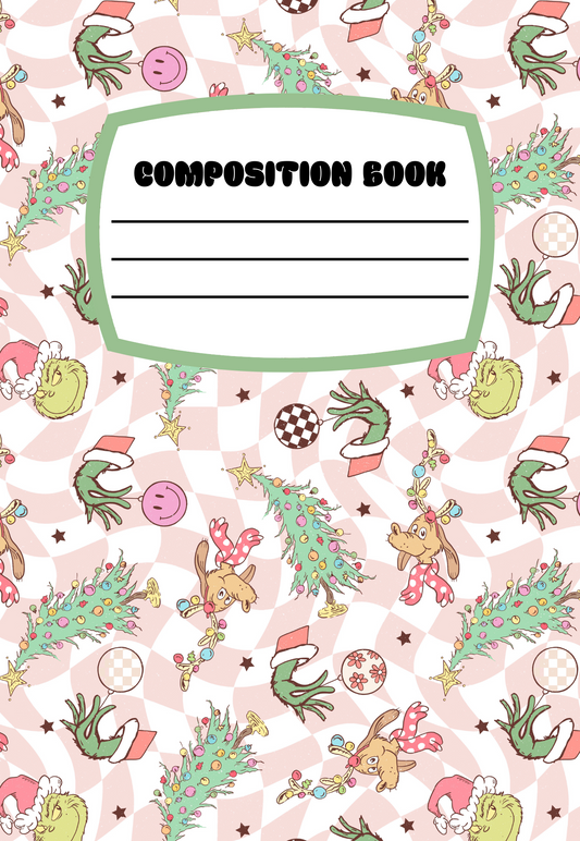 NEW! Max Checkered Notebook | Print