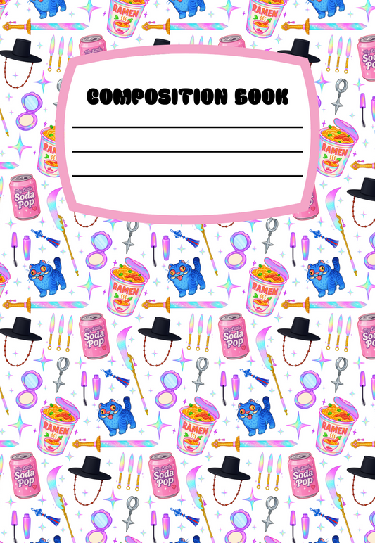 NEW! D Hunters Collage Notebook | Print