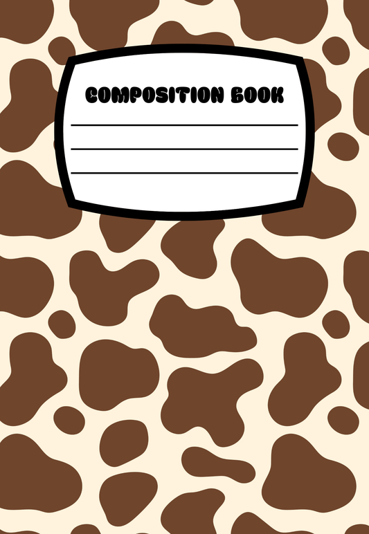 Brown Cow Print *new* Notebook | Print