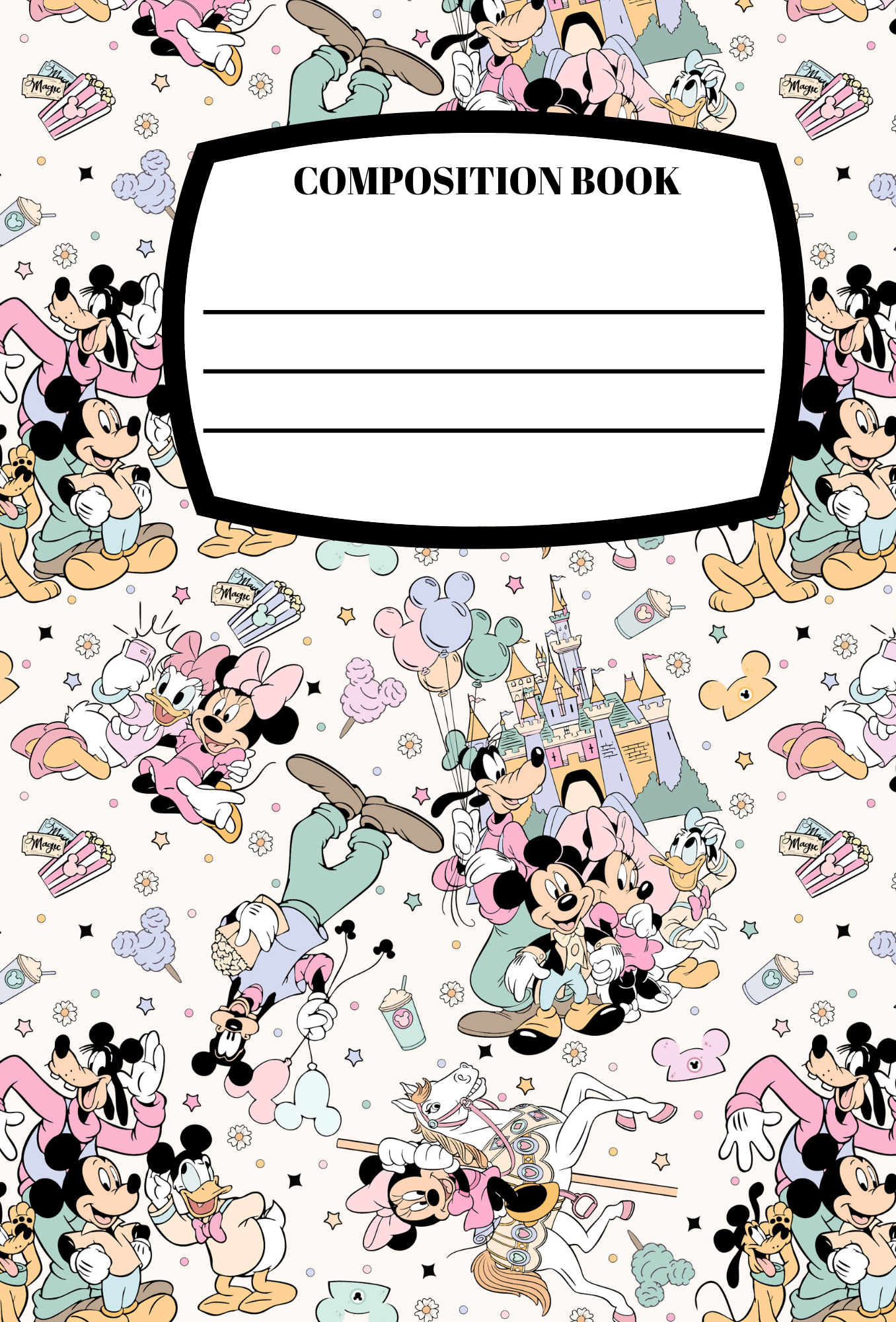Mouse & Friends Notebook | Print