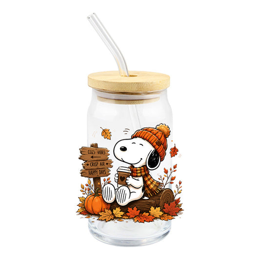 Fall Snoopy | UVDTF Decal