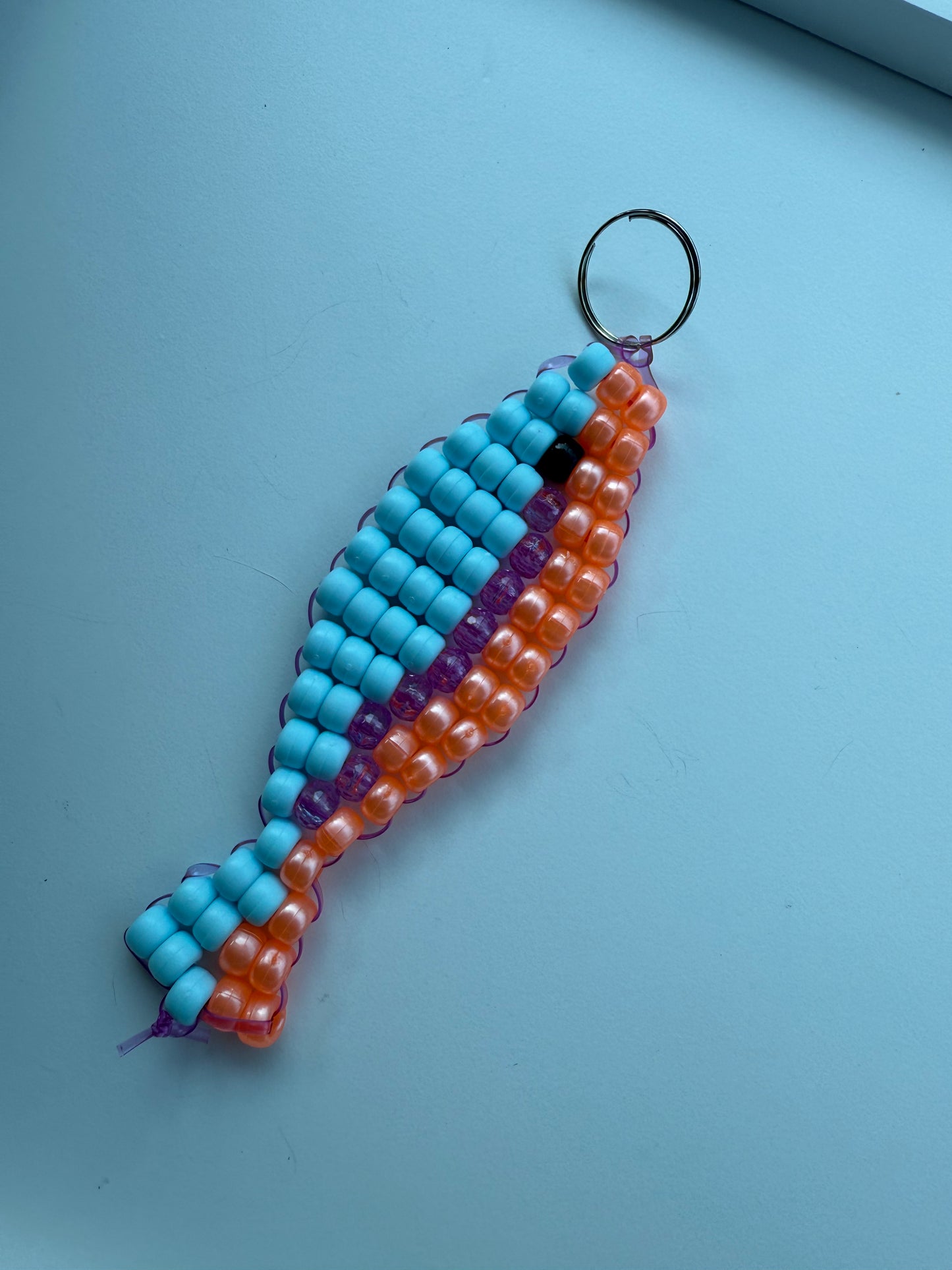 Fish Beaded Keychain || See Details