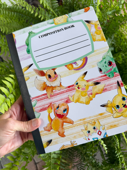 Poke & Friends Notebook | Print