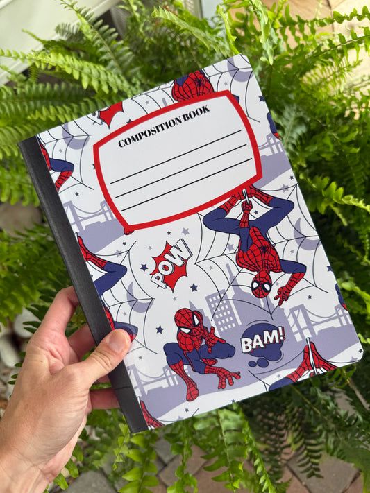 Spider Hero Notebook | Print