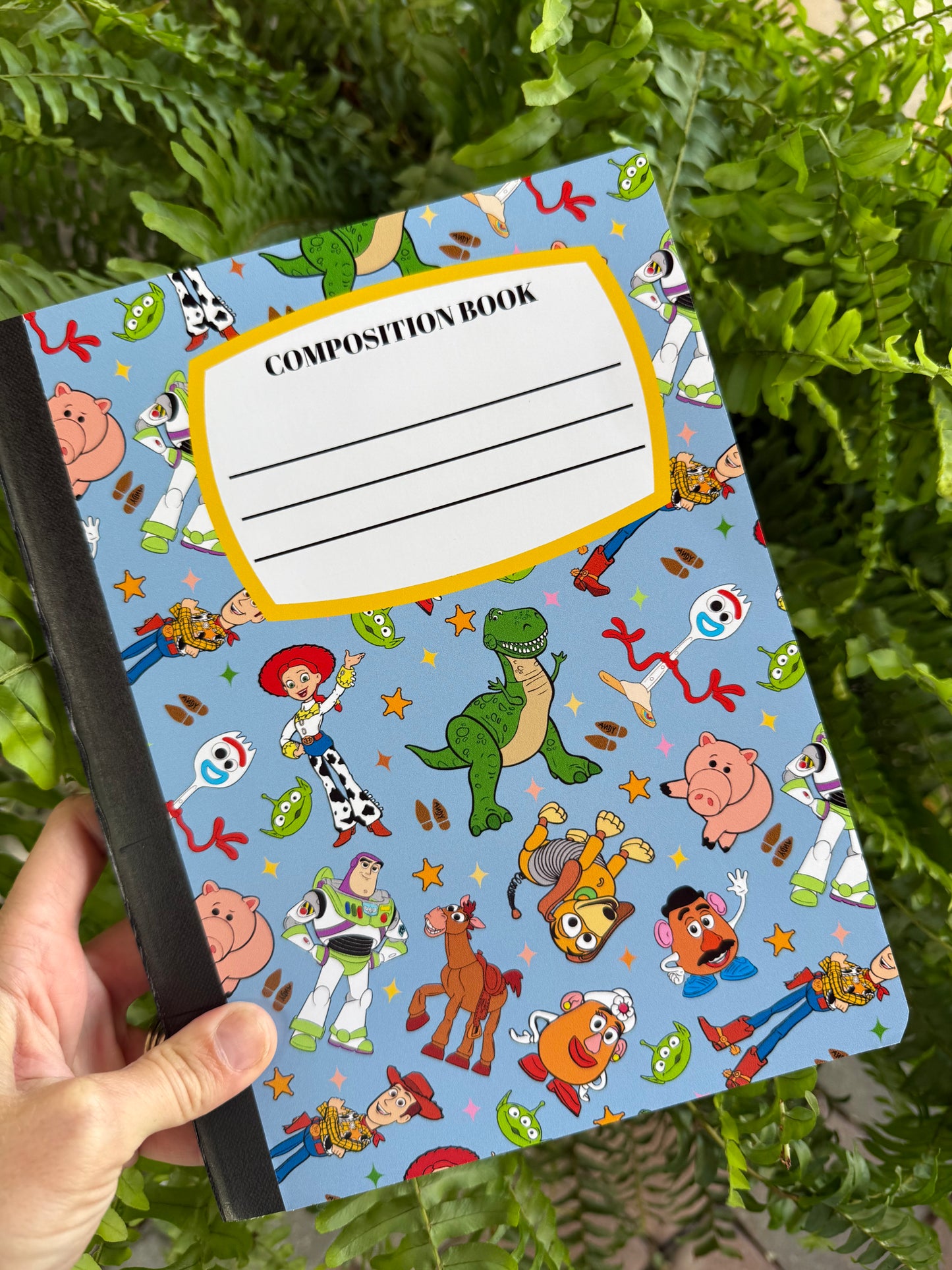Toy Movie Characters Notebook | Print