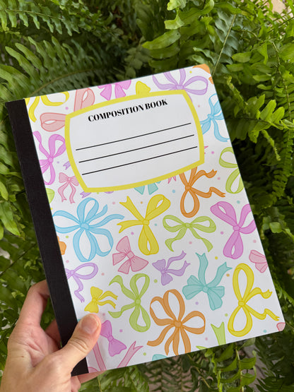 Neon Bows Notebook | Print