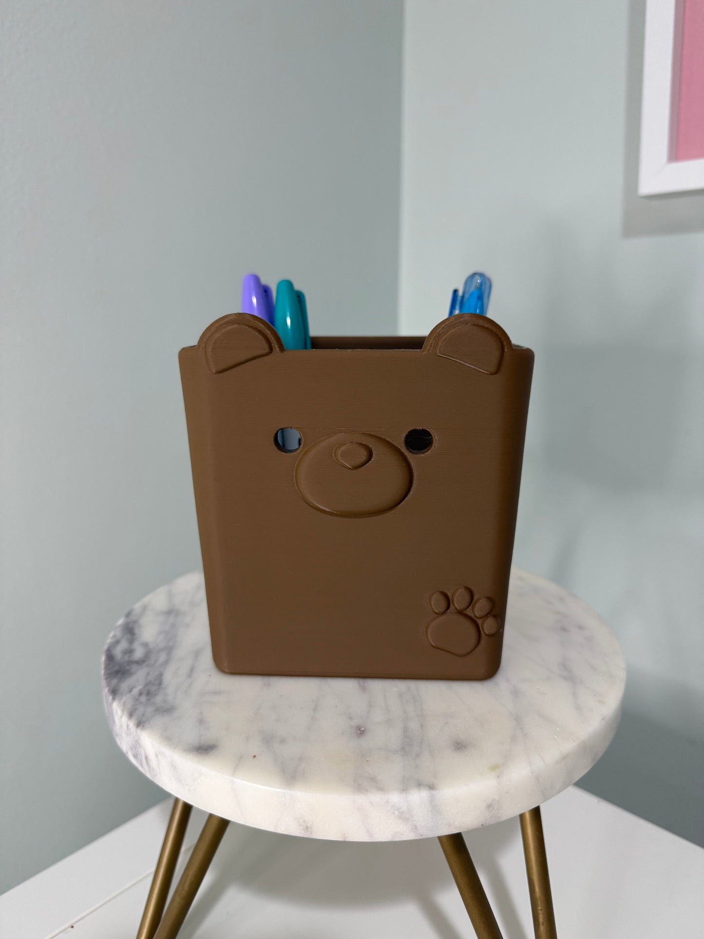 Bear Pen Holder | 3D Printed
