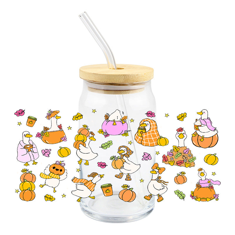 Autumn Geese | UVDTF Cup Wrap