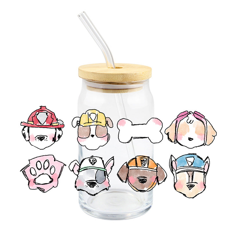 Dog Patrol | UVDTF Cup Wrap