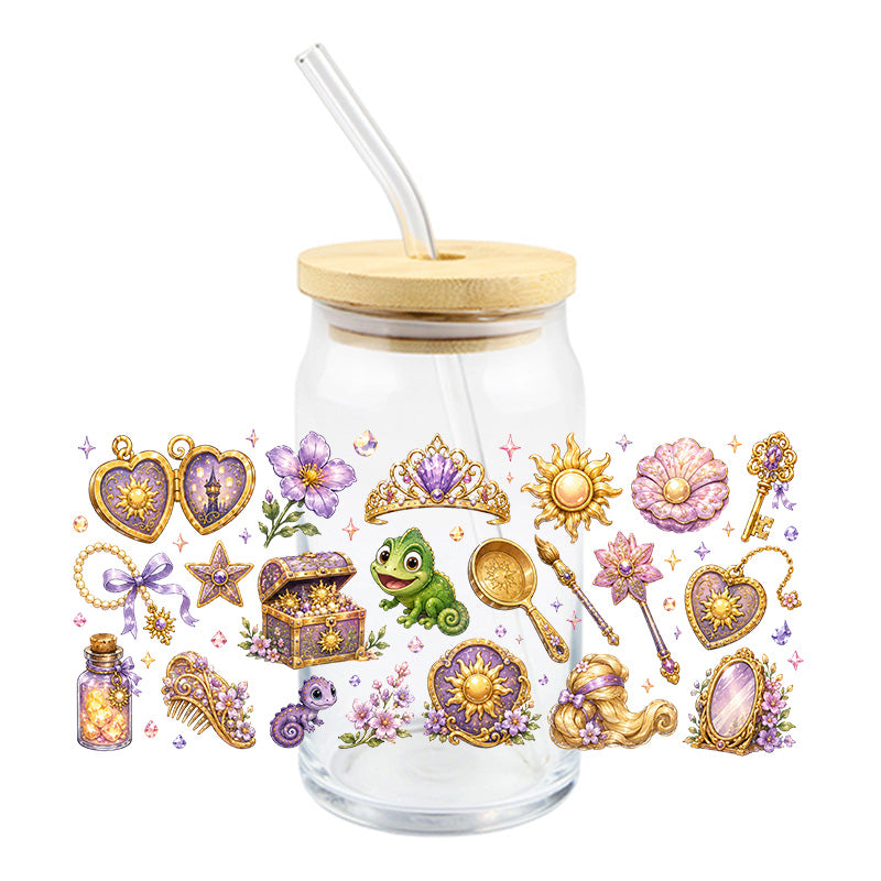 Tangled Movie | UVDTF Cup Wrap