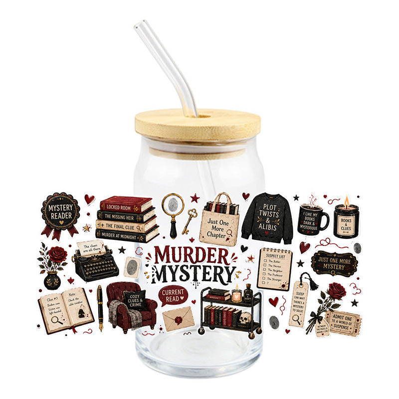 Murder Mystery | UVDTF Cup Wrap