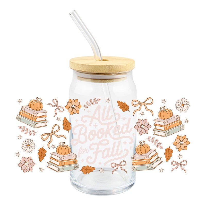 All Booked For Fall | UVDTF Cup Wrap