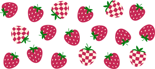 Groovy Berry | 16 oz Glass Can Wrap